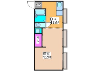 ＵＳマンションの物件間取画像